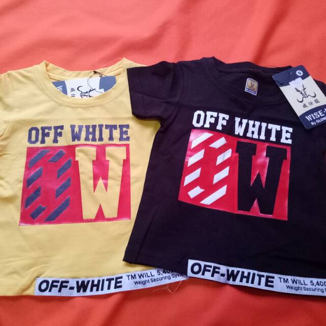 Kaos anak OFF WHITE