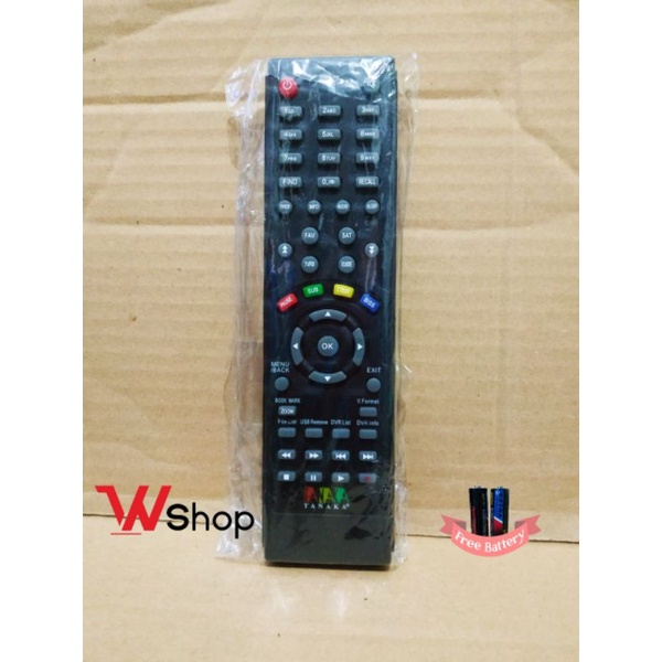 REMOT REMOTE RESIVER TV PARABOLA TANAKA ORIGINAL