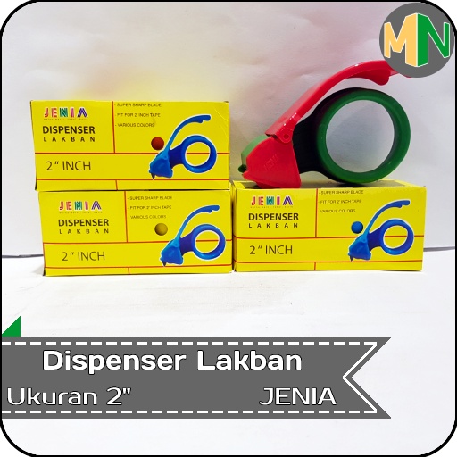 

Dispenser Tempat Lakban Tape Dispenser Cutter 2'' JENIA