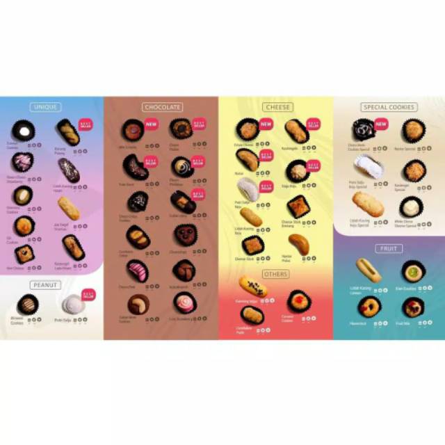 

J&C Cookies toples reguler