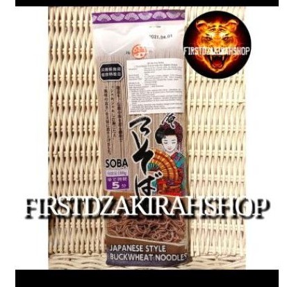 

Japanese style noodles mie kering soba tororo 180gr