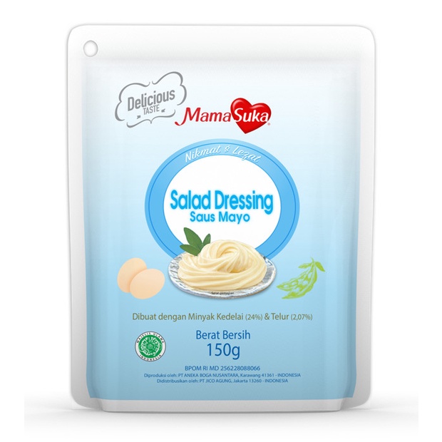 

MamaSuka Salad Dressing Saos Mayo 150 gr