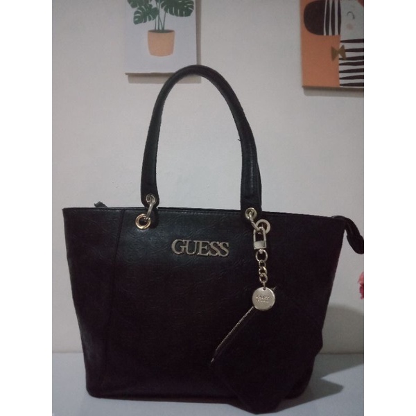 PRELOVED TOTE BAG GUESS ORI