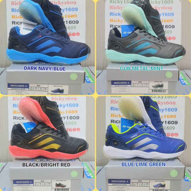 SEPATU BADMINTON YONEX AKAYU SUPER 4 - TRU CUSHION - TRU SHAPE - ORIGINAL YONEX