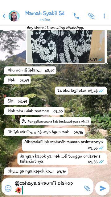 Couple Gamis Kemeja Panjang ( Bisa Beli Terpisah)