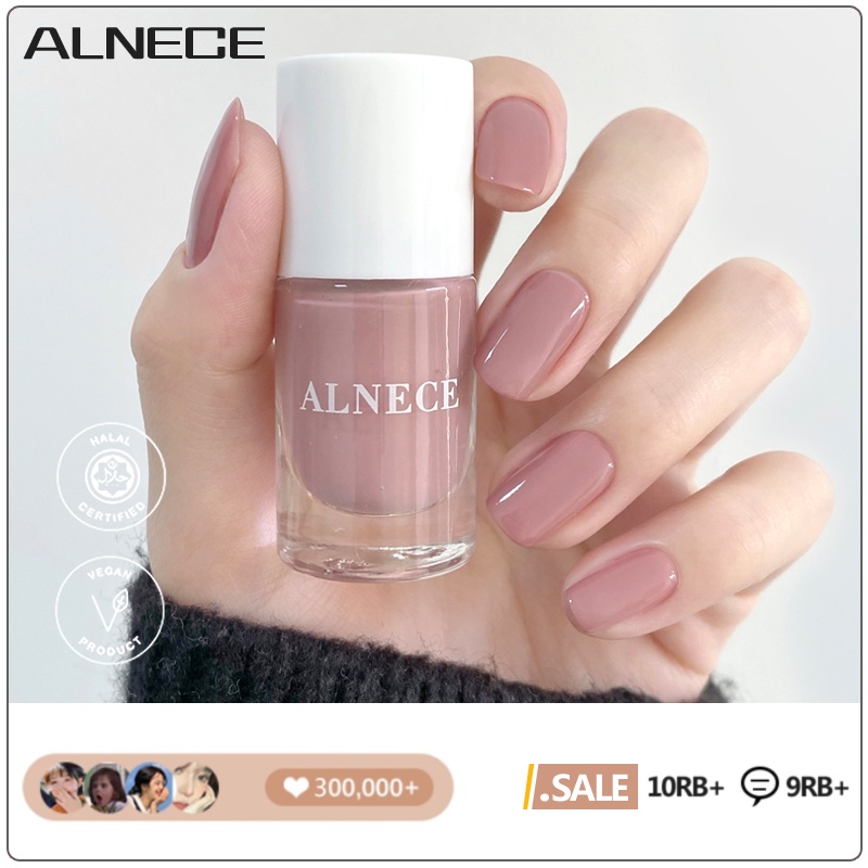 (COD)ALNECE KUTEK/Bisa sholat/kutek peel off kutek/HALAL KUTEKS/cat kuku halal muslimah Nail polish