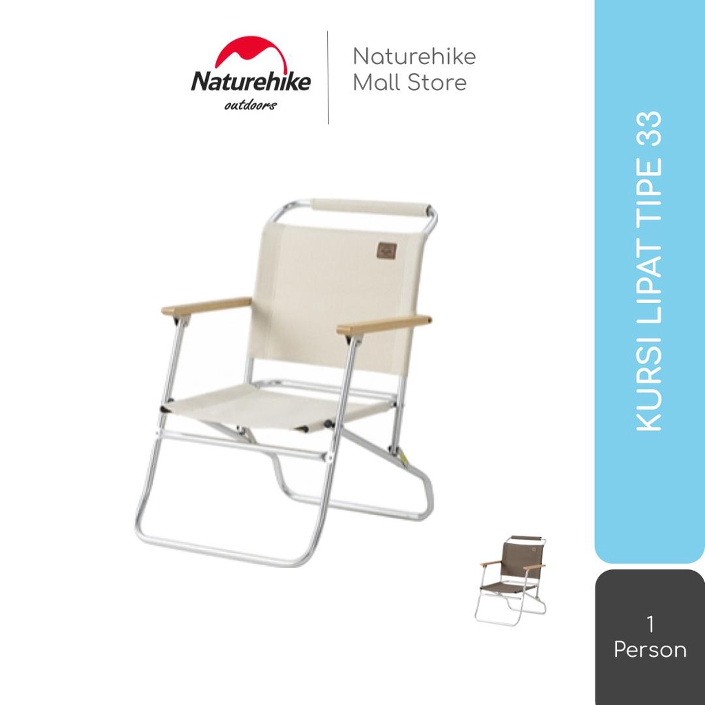 KURSI LIPAT CAMPING / PORTABLE / OUTDOOR NATUREHIKE NH20JJ024 TIPE 33