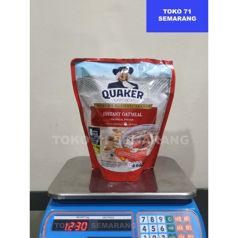 

Quaker Instant Oatmeal 1,2 Kg