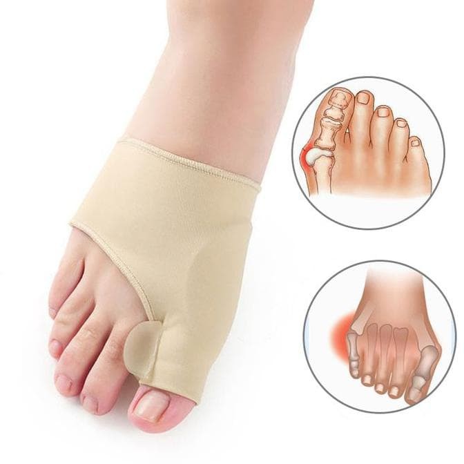 Bunion Corrector Hallux Valgus Terapi Big Toe Separator Silikon Insole