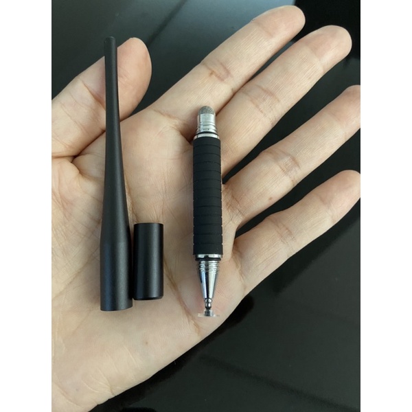 Stylus Capacitive Touch Screen Drawing Pen 2 in 1 -Black
