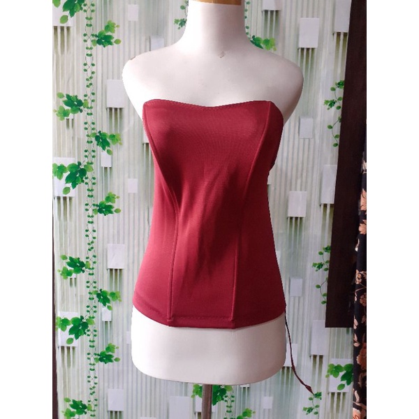 longtorso (daleman kebaya) merah
