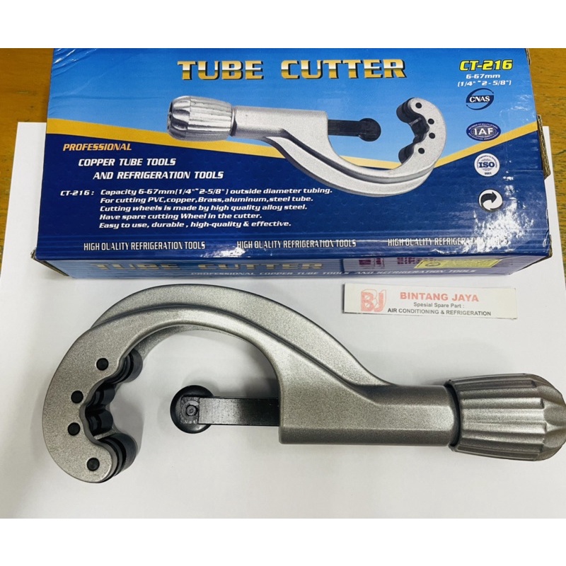 Cutter pipa tembaga besar 1/4 -2 5/8 CT216/ alat potong pipa ac