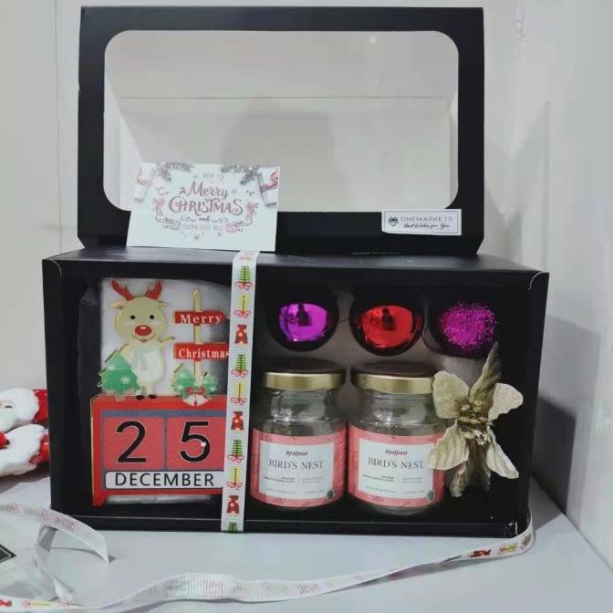 

Hampers Realfood Edisi Natal Christmas Kado Mewah Minuman Walet simple