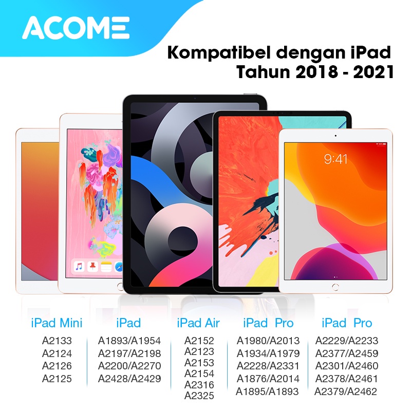 Acome Stylus Pen Universal for I-Pad Garansi Resmi 1 Tahun ASP10