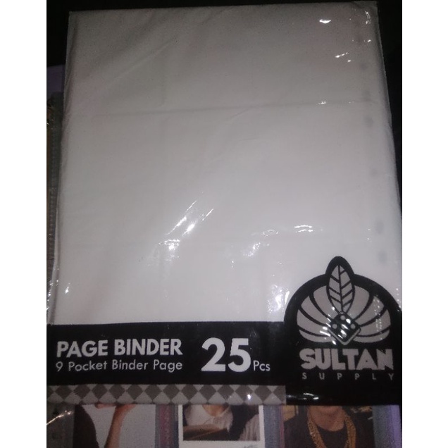 Sleeve binder 9p merk Sultan
