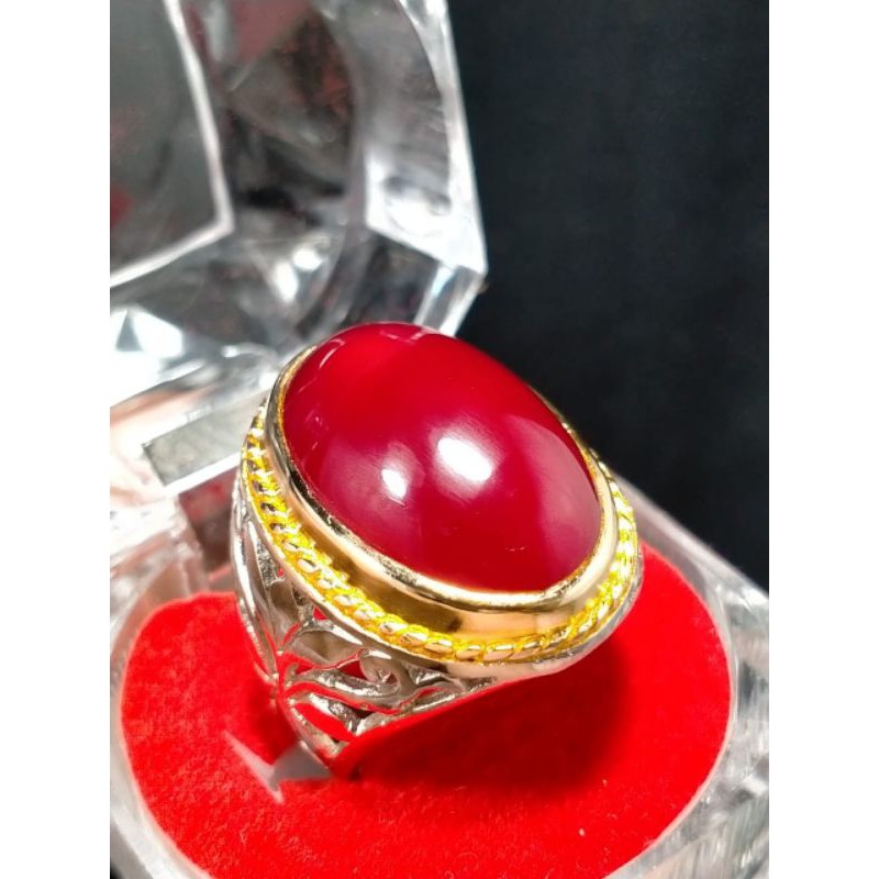 Batu Red Baron asli natural