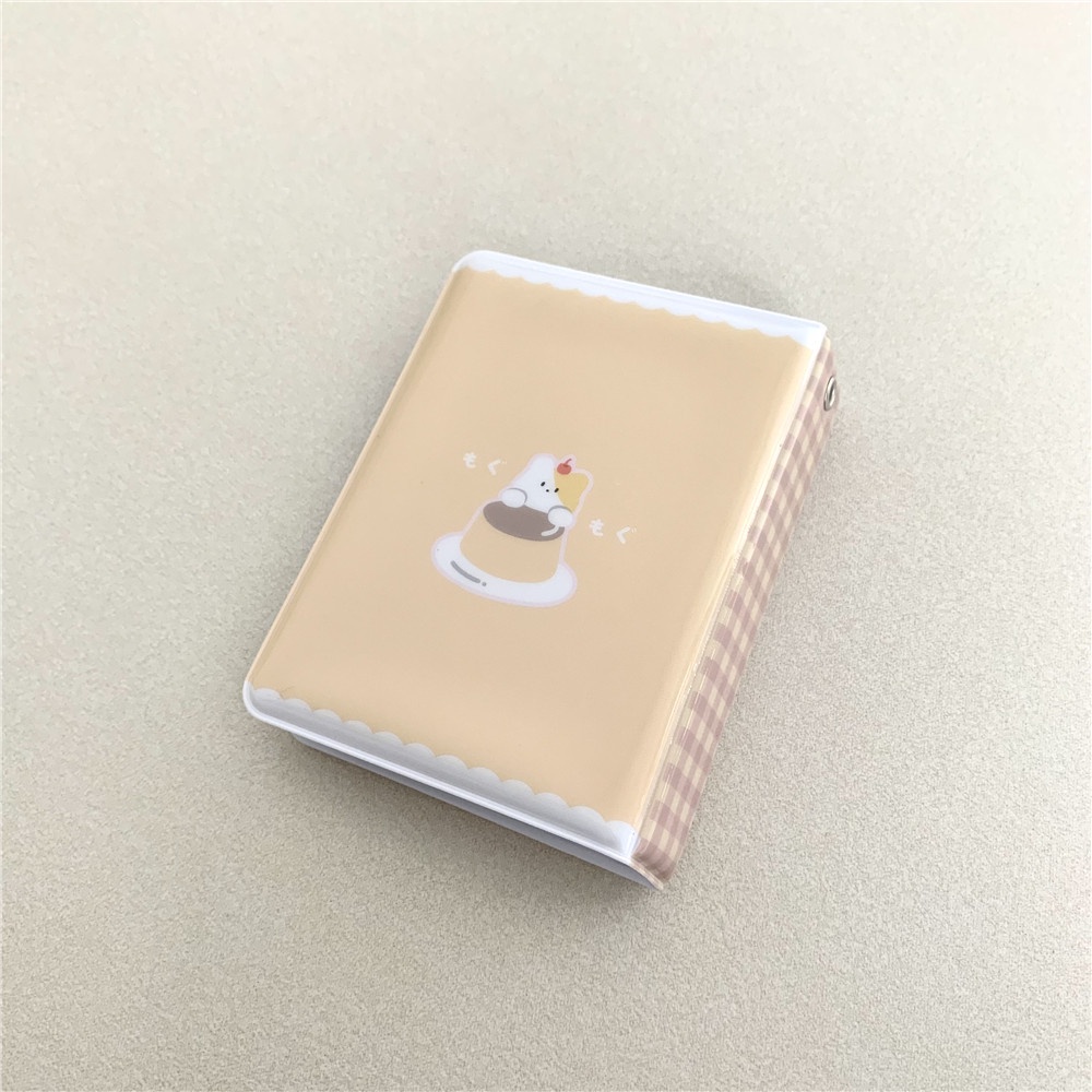 Album Foto Ins 3 Inch 40 Slot Idol PVC Pemegang Kartu Polaroid Album Photocard Kumpulkan Buku