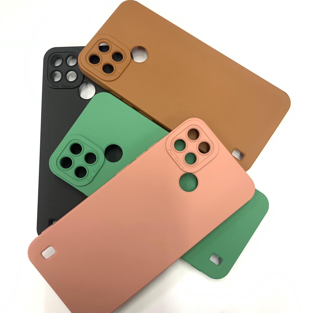Softcase Luxury Pro Camera slim Realme 5 8 9 PRO C2 C3 C11 C15 C12 C25 C20 C21 C31 C35 C30 NARZO 50I