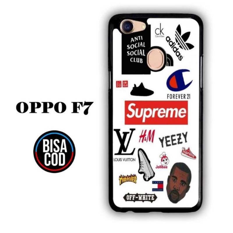 Athan Case Custom Oppo F5 / F5 Youth / F7 / F7 Youth Motif Fashion Branded Aesthetic seriez