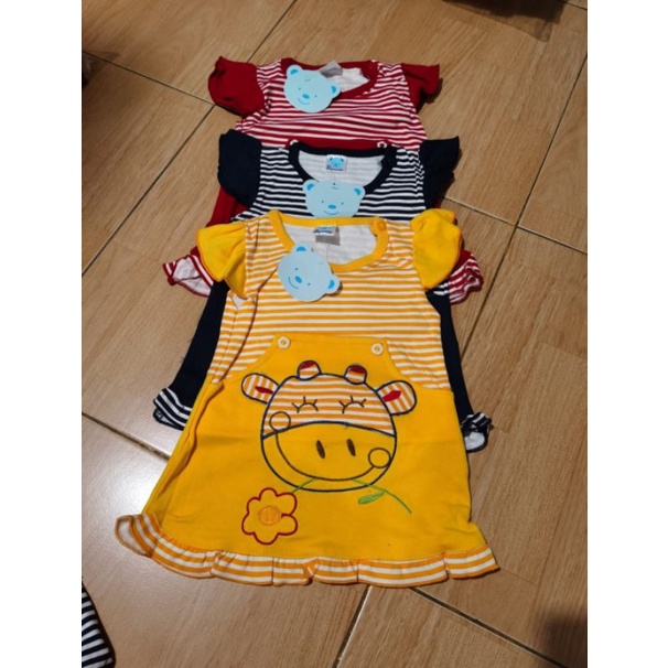 Dress Bayi papanda 3-6 Bulan