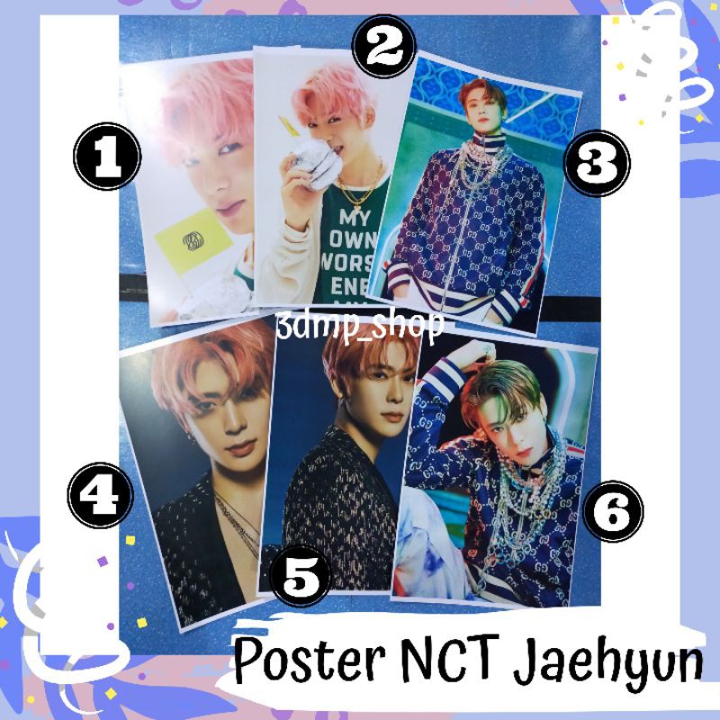 POSTER NCT127 NCT 127 JAEHYUN TAEYONG HAECHAN LUCAS DOYOUNG