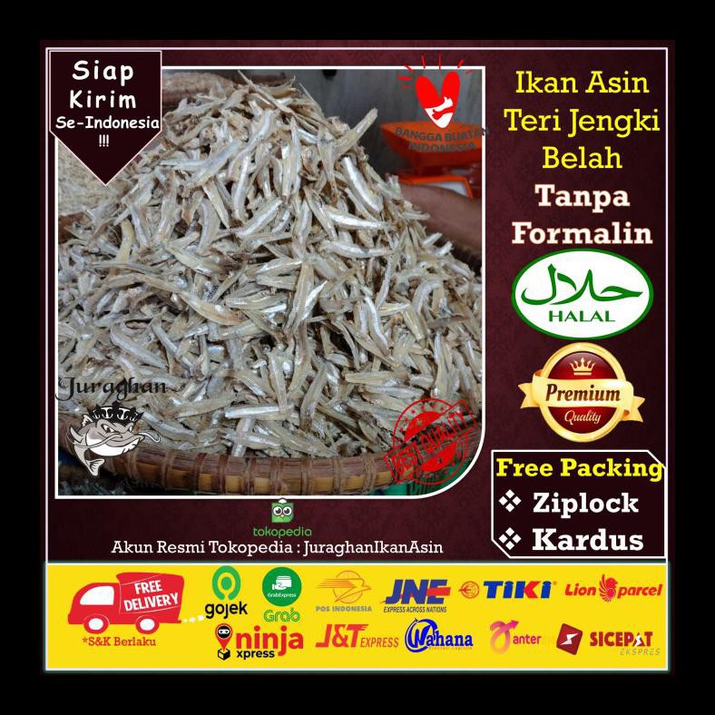 

READY STOK! IKAN ASIN TERI JENGKI BELAH KERING TERENAK DI TANGERANG TERMURAH