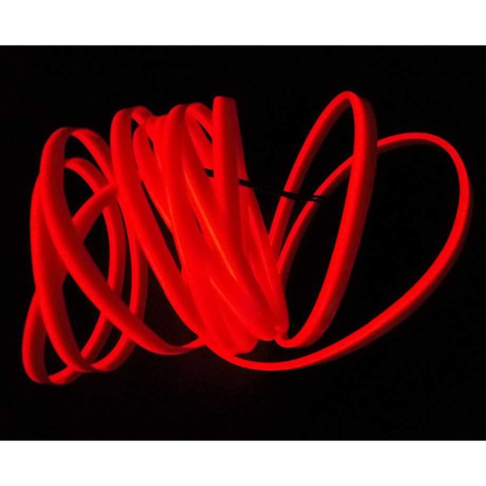 LAMPU INTERIOR MOBIL LED NEON MODEL LED KABEL 12V LIGHTER - LKI001