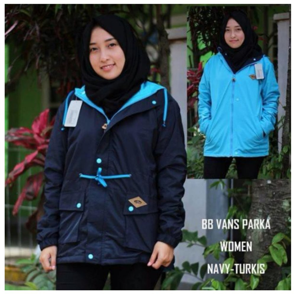 Jaket Bb Parka Navy Turkis