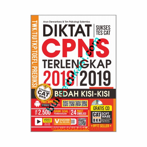 

TERMURAH DIKTAT SUKSES TES CAT CPNS TERLENGKAP 2018 KPL444
