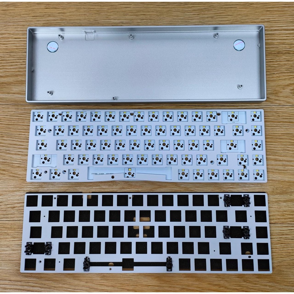 KT68L CNC ALUMINUM ALLOY CASE Mechanical Keyboard ( Barebone Kit )