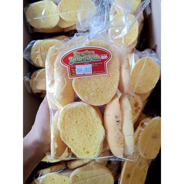 

Roti Bagelan Jumeirah 175gr / Roti Kering