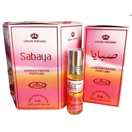 PARFUM AL-REHAB SABAYA 6ml GROSIR / PARFUM ALREHAB SABAYA / ORIGINAL MADE IN ARAB