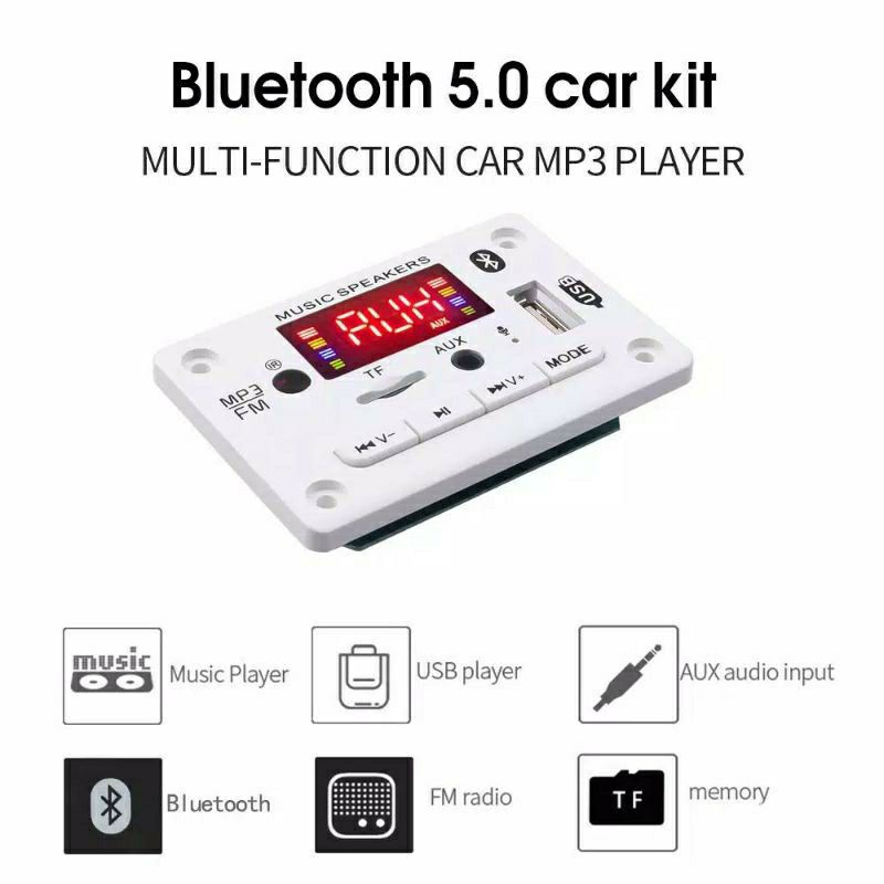 modul mp3 player bluetooth 5.0