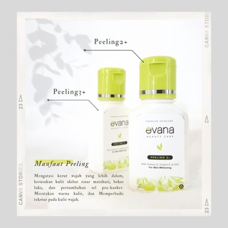 (WAJIB KONSUL DOKTER) PEELING EVANA BEAUTY CARE PENGHILANG FLEK HITAM TERCEPAT EVANA PEELING WAJAH M