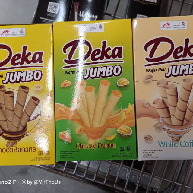 

Deka wafer roll 20 sachet