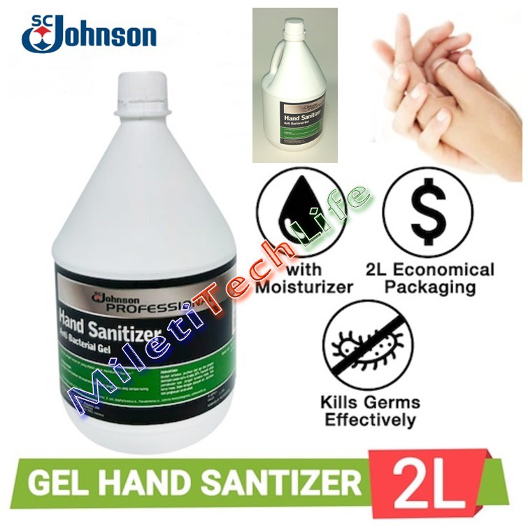 Hand Sanitizer 2Liter SC Johnson Professional Original