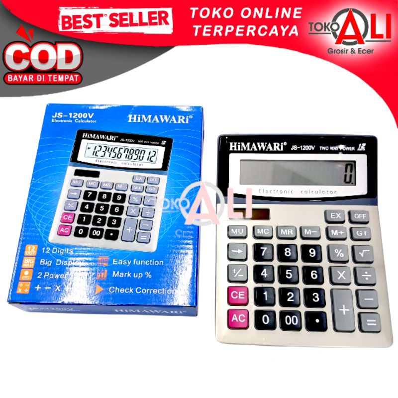 

Kalkulator besar HIMAWARI JS-1200v Calculator