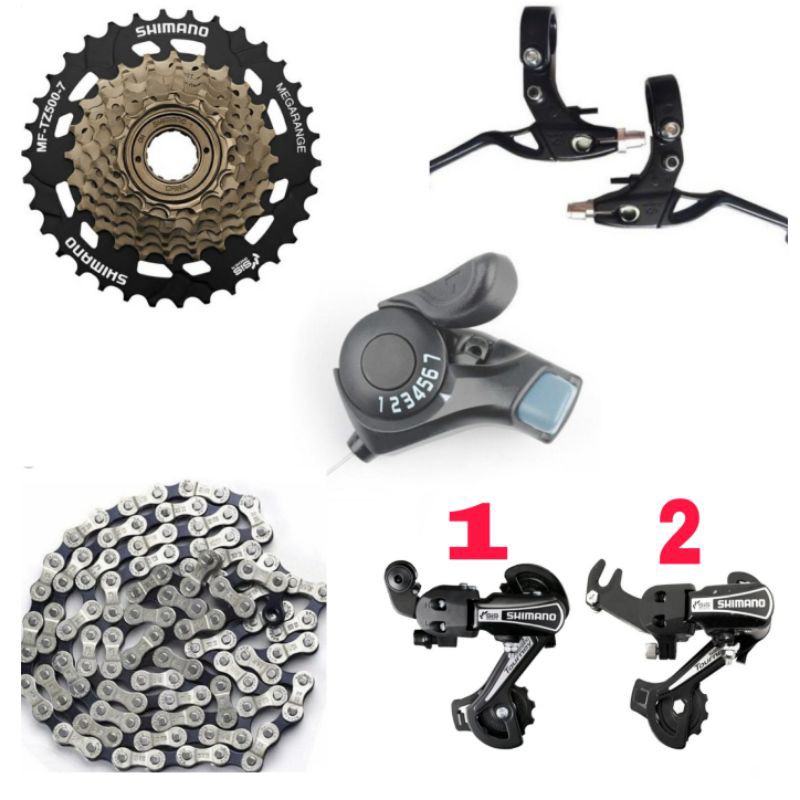 Groupset Grupset Shimano Tourney 7 Speed