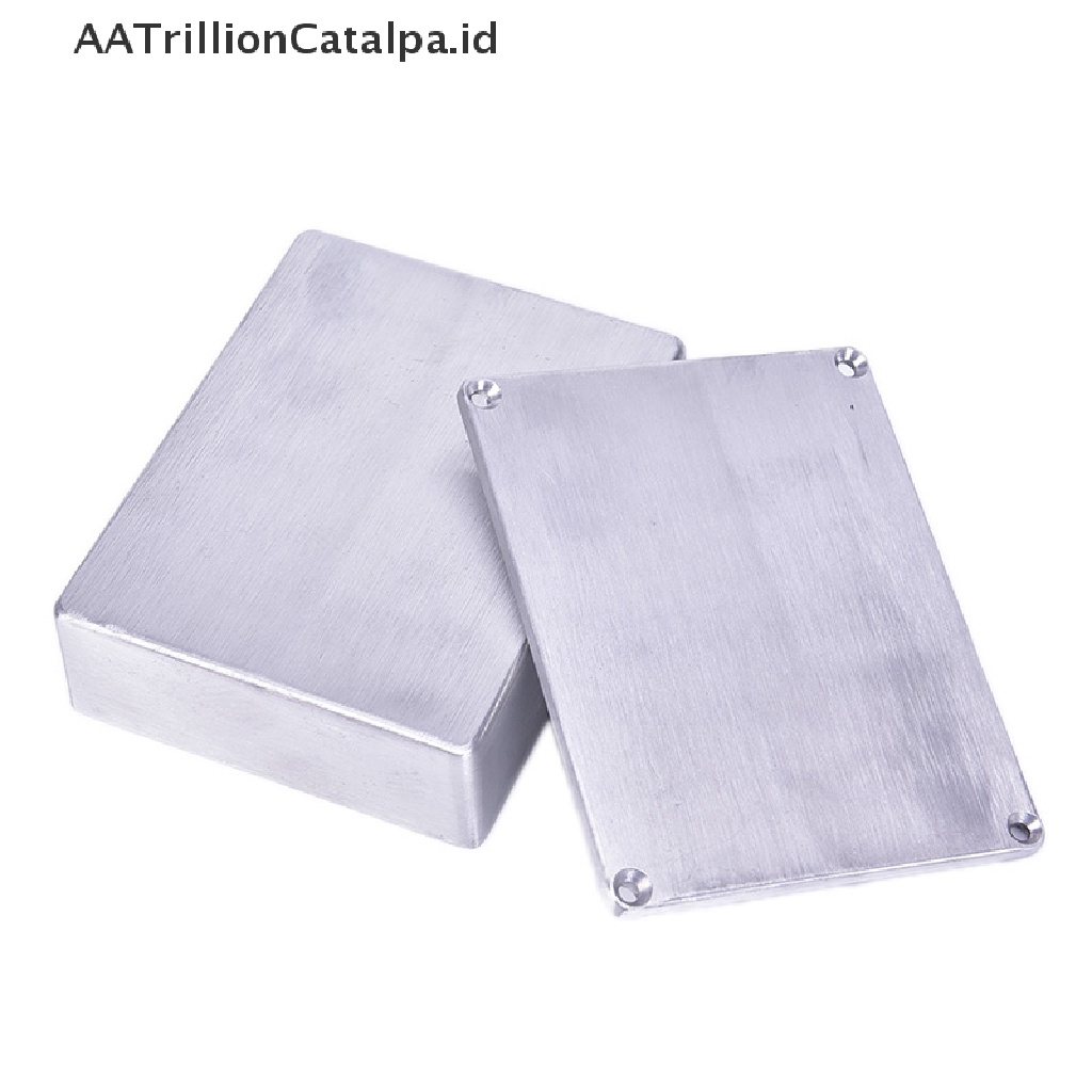 Aatrillioncatalpa 1590BB Kotak Pedal Efek Gitar Bahan Aluminum