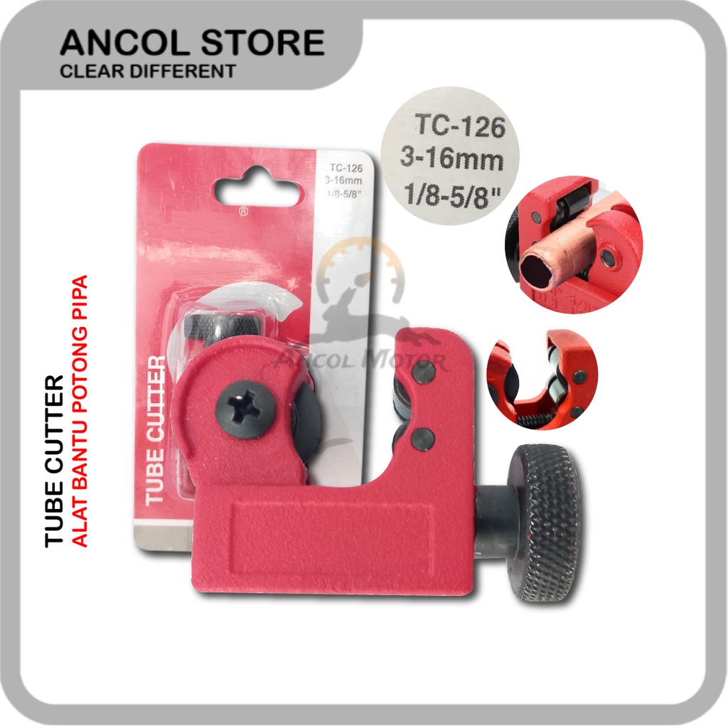 

Tube Cutter Alat Potong Pipa Besi Alumunium Tembaga Cuter Pisau Bulat