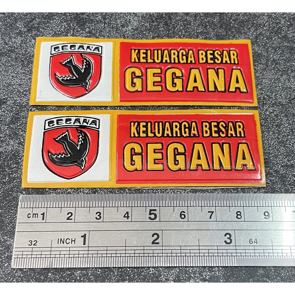 Sticker Plat Gegana - Stiker Plat Gegana - Stiker Gegana Motor