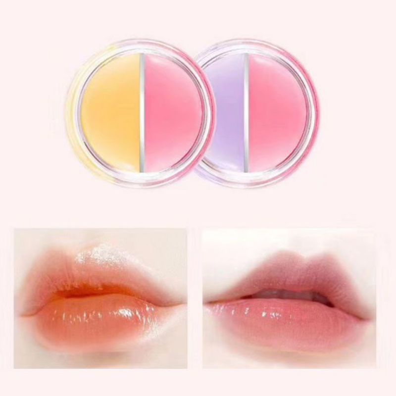 [MURAH] Masker Bibir 2 warna lip balm bibir import halal pelembab bibir