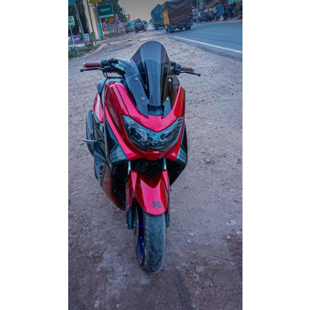 WINDSHILED NMAX OLD TDR V2 VISOR NMAX OLD TDR V2 TEBAL 4MILI FREE BAUT DAN SPECER