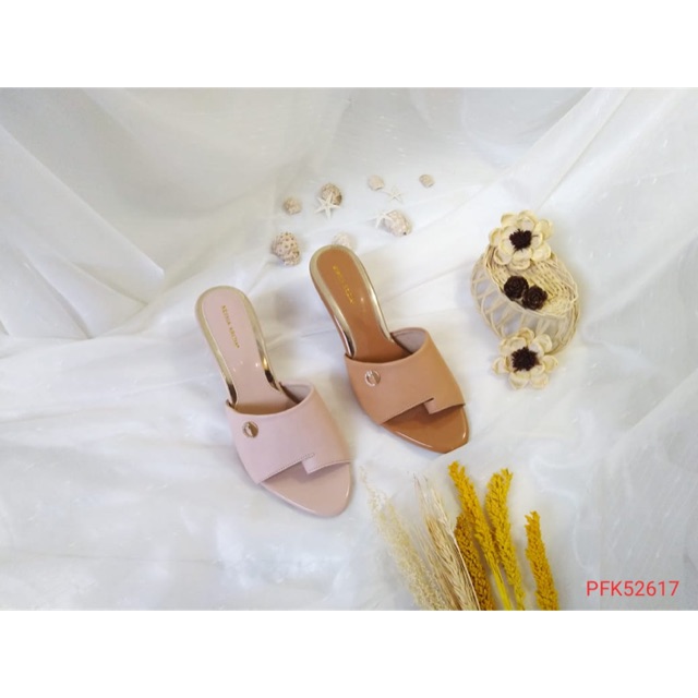 Bisa COD Sandal Hak Impor Keshia Krizia PFK52617
