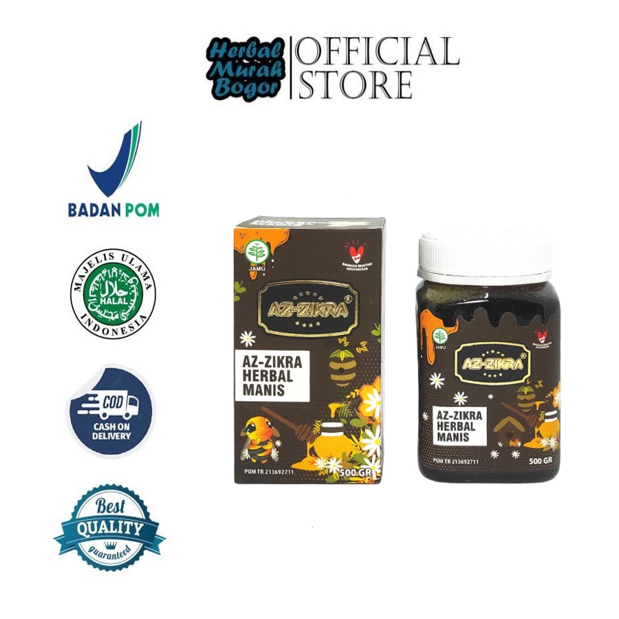 

Madu Az-zikra Herbal Manis 500gr ASLI | Madu Azzikra Original 100%