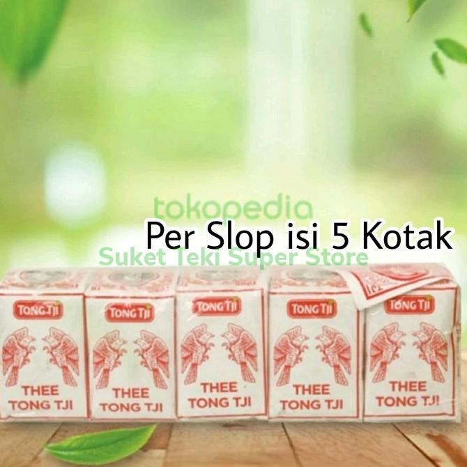 

[COD] Tong Tji Super Teh Jasmine Bubuk 80gr per Slop isi 5pcs [COD]