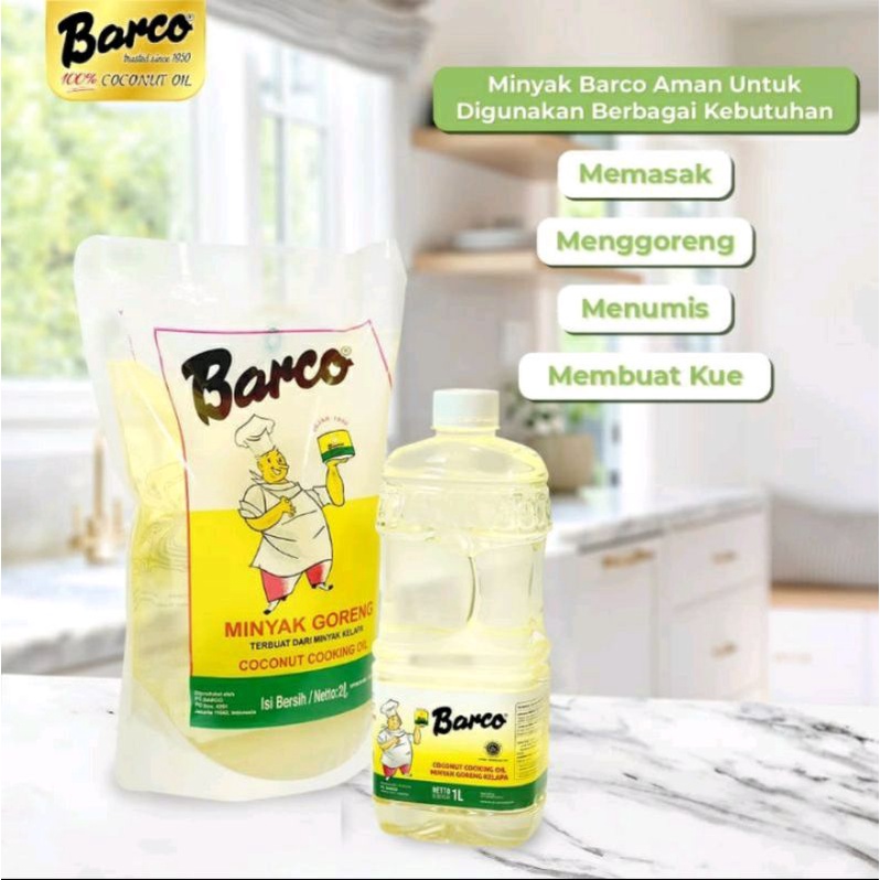 

Barco Minyak Kelapa 1 Liter