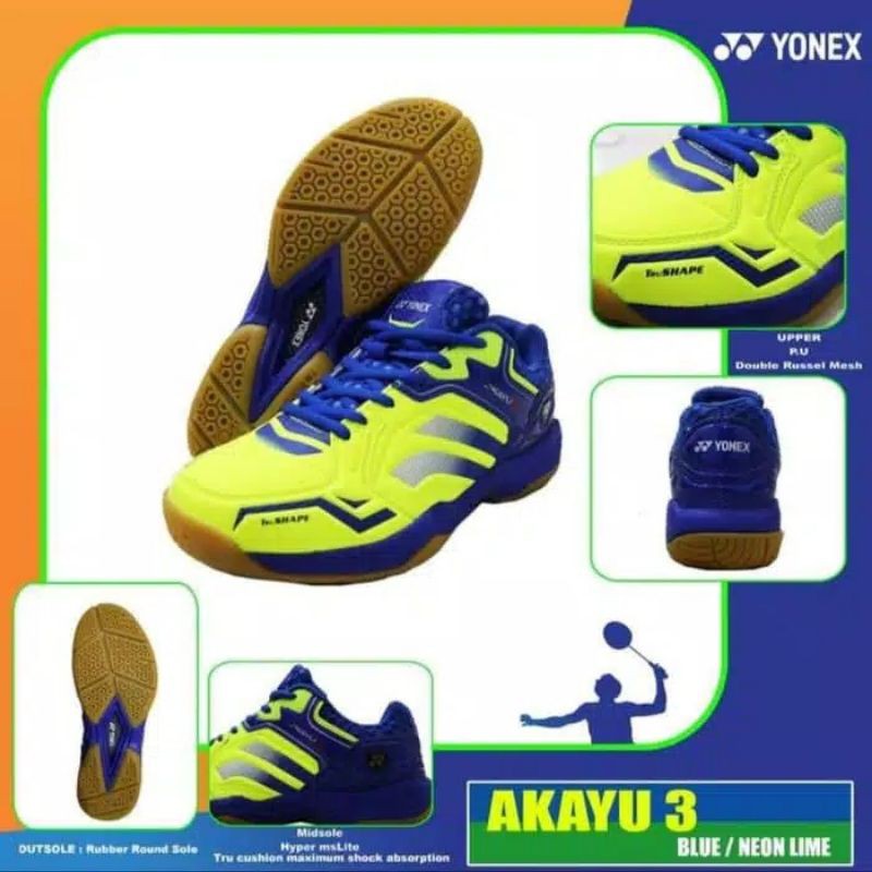 SEPATU YONEX AKAYU 3 ORIGINAL