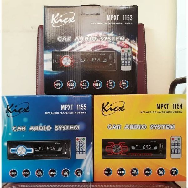 Single Din Mp3 Tape Mobil Kicx Power Amplifier