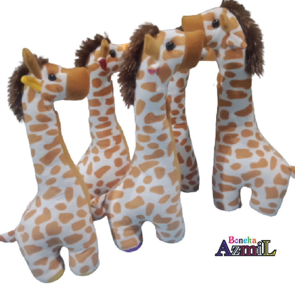 Boneka jerapah lucu terlaris size s